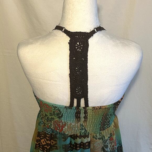 American Rag Bohemian Crochet Knit Maxi Dress - Picture 4 of 7